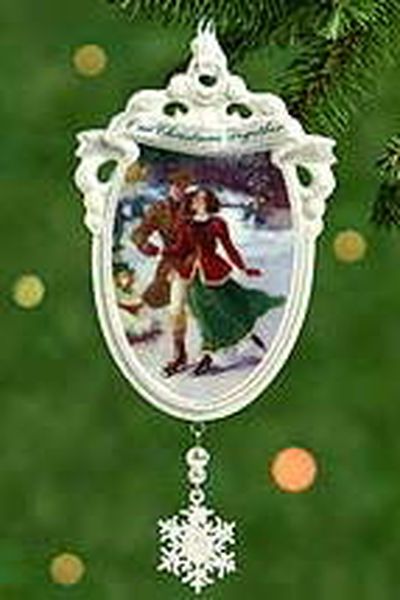 Aunt Krismas 'Our Christmas Together' ornament by Kristina Kline. Year: 2000 - N/A series #0. 'Mint In Box' condition.