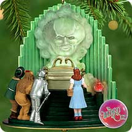 Aunt Krismas 'The Great Oz' ornament by Ken Crow. Year: 2000 - The Wizard of Oz Collection  series #0. 'Mint In Box' condition.