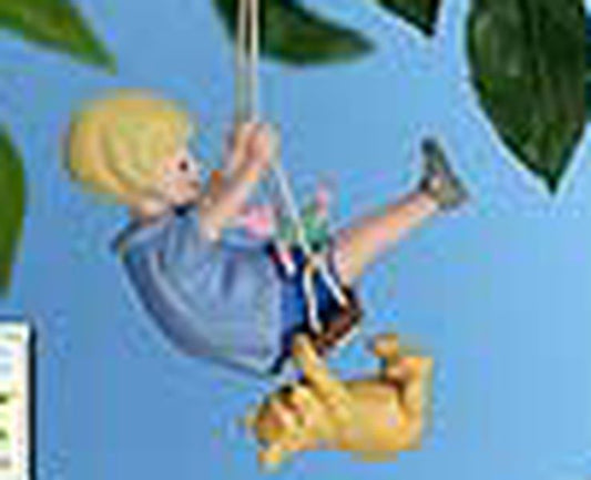 Aunt Krismas 'A Swing With Friends' ornament by Hallmark. Year: 2000 - N/A series #0. 'Mint In Box' condition.