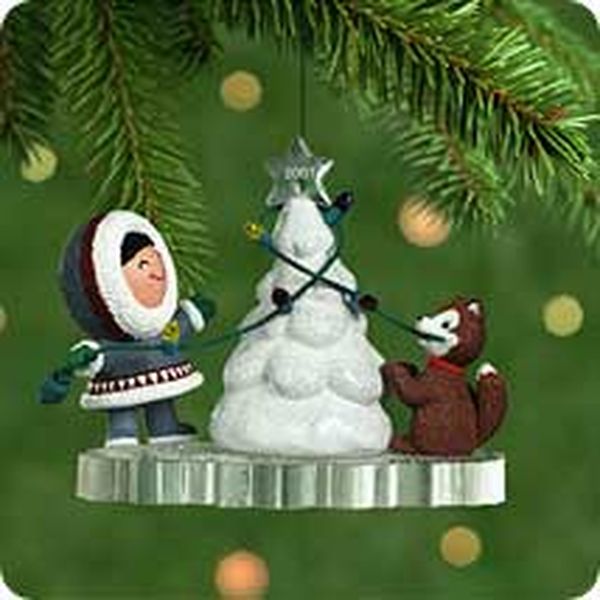 Aunt Krismas 'Christmas Tree' ornament by Ed Seale. Year: 2001 - Frosty Friends series #22. 'Mint In Box' condition.