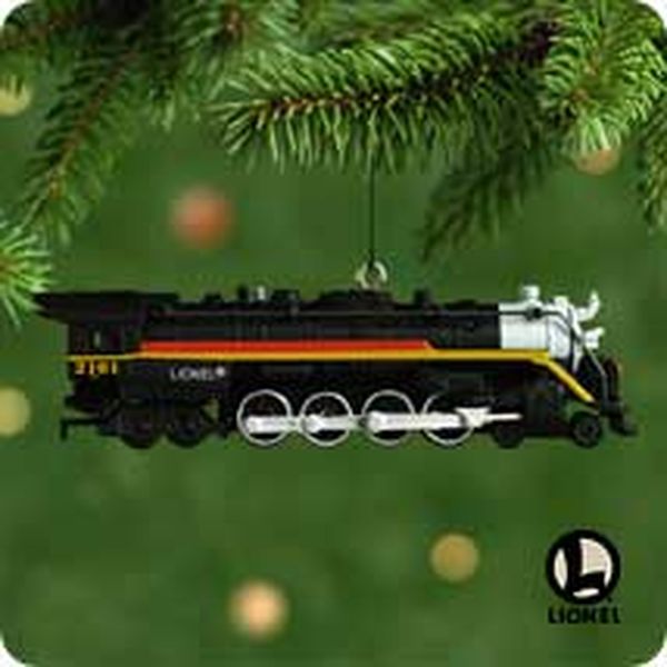Aunt Krismas 'Chessie Steam Special Locomotive' ornament by Hallmark. Year: 2001 - Lionel Train series #6. 'Mint In Box' condition.
