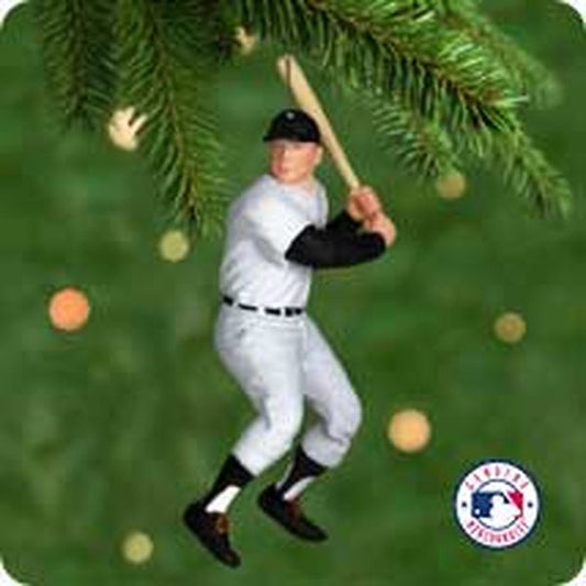 Aunt Krismas 'Mickey Mantle - New York Yankees' ornament by Dill Rhodus. Year: 2001 - N/A series #0. 'Mint In Box' condition.