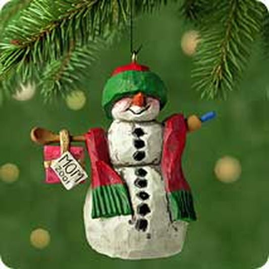 Aunt Krismas 'Mom' ornament by Linda Sickman. Year: 2001 - N/A series #0. 'Mint In Box' condition.