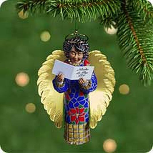 Aunt Krismas 'Noche de Paz' ornament by Linda Sickman. Year: 2001 - N/A series #0. 'Mint In Box' condition.