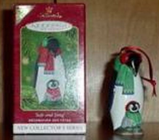 Aunt Krismas 'Safe and Snug' ornament by Julie Forsyth. Year: 2001 - Safe and Snug series #1. 'Mint In Box' condition.