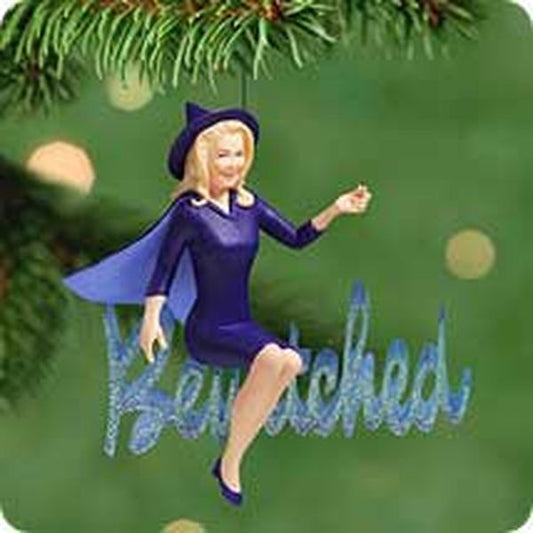 Aunt Krismas 'Samantha "Sam" Stephens Bewitched' ornament by Robert Chad. Year: 2001 - N/A series #0. 'Mint In Box' condition.