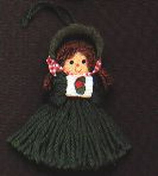 Aunt Krismas 'Little Girl' ornament by Hallmark. Year: 1975 - N/A series #0. 'No Box' condition.