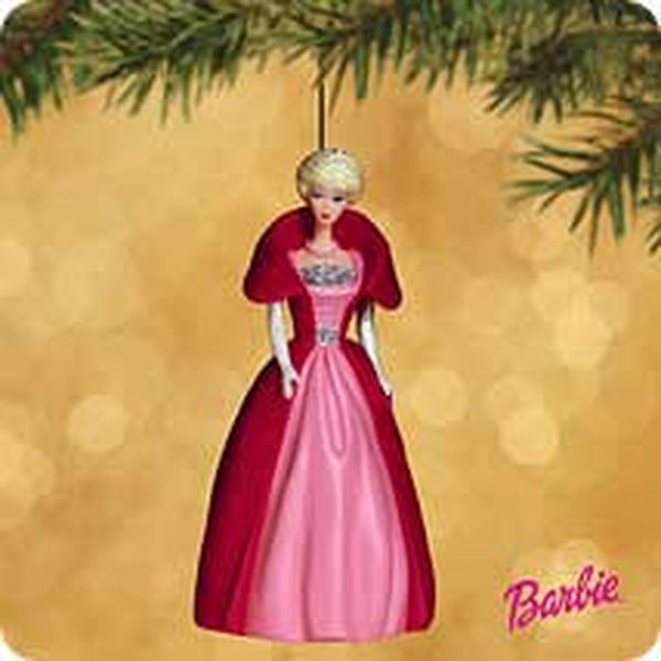 Aunt Krismas 'Sophisticated Lady Barbie' ornament by Patricia Andrews. Year: 2002 - Barbie series #9. 'Mint In Box' condition.