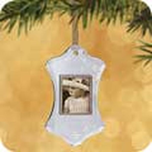 Aunt Krismas 'A Link To Yesterday - Photo Holder' ornament by LaDene Votruba. Year: 2002 - Family Tree  series #0. 'Mint In Box' condition.