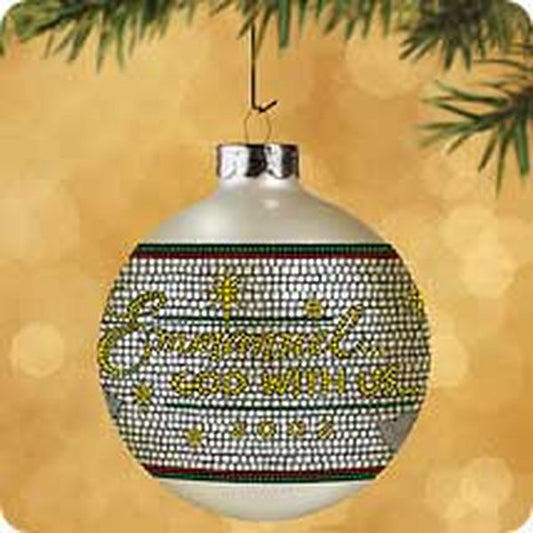 Aunt Krismas 'God With Us' ornament by Hallmark. Year: 2002 - N/A series #0. 'Mint In Box' condition.