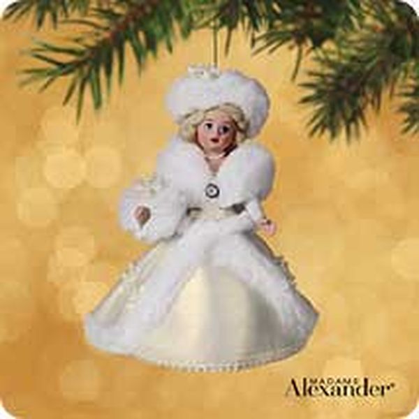 Aunt Krismas 'Winter Wonderland' ornament by John (Collin) Francis . Year: 2002 - Madame Alexander series #7. 'Mint In Box' condition.