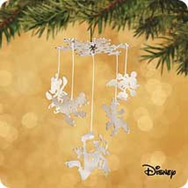 Aunt Krismas 'Mickey’s Skating Party' ornament by Hallmark. Year: 2002 - Mickey Mouse & Friends  series #0. 'Mint In Box' condition.