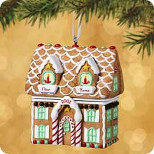 Aunt Krismas 'New Home' ornament by Duane Unruh. Year: 2002 - N/A series #0. 'Mint In Box' condition.