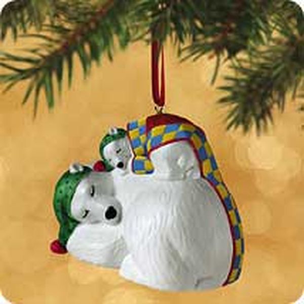 Aunt Krismas 'Safe and Snug' ornament by Julie Forsyth. Year: 2002 - Safe and Snug series #2. 'Mint In Box' condition.