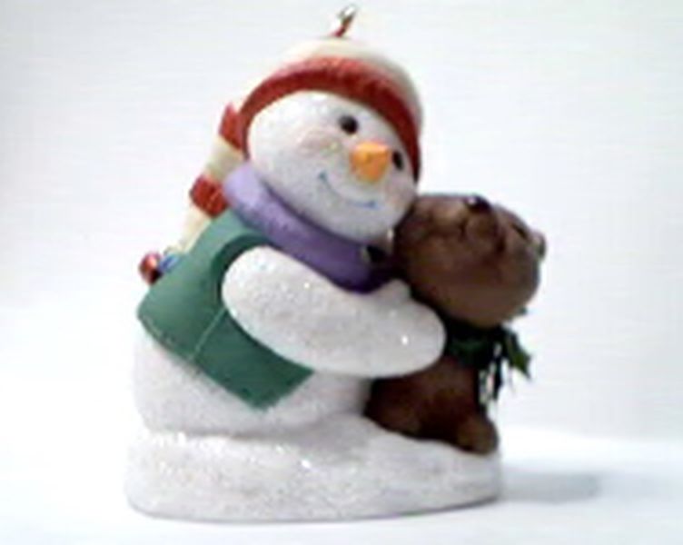 Aunt Krismas 'Snow Buddies' ornament by Tammy Haddix. Year: 2002 - Snow Buddies series #5. 'Mint In Box' condition.