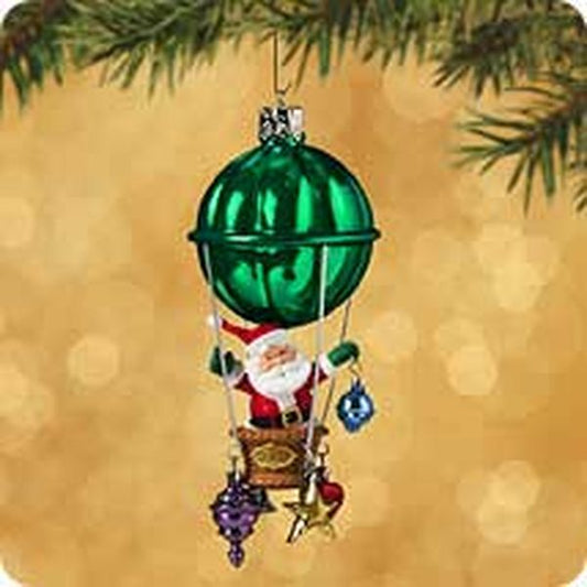 Aunt Krismas 'Up Up and Away' ornament by Ken Crow. Year: 2002 - N/A series #0. 'No Box' condition.