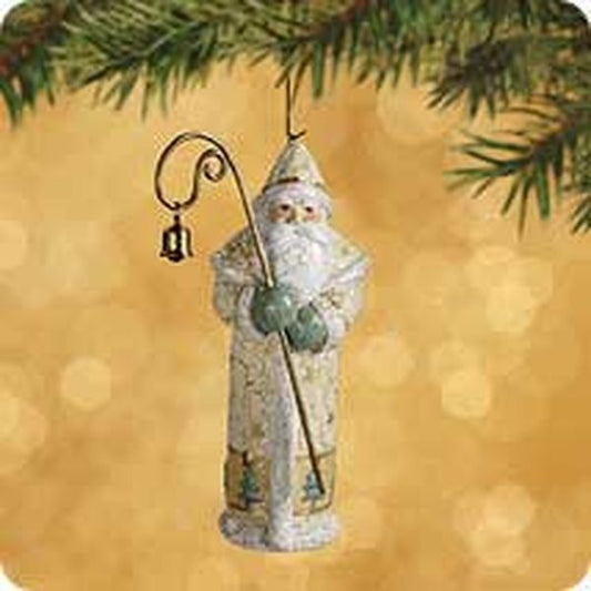 Aunt Krismas 'Yuletide Santa' ornament by Joanne Eschrich. Year: 2002 - Memories of Christmas  series #0. 'Mint In Box' condition.
