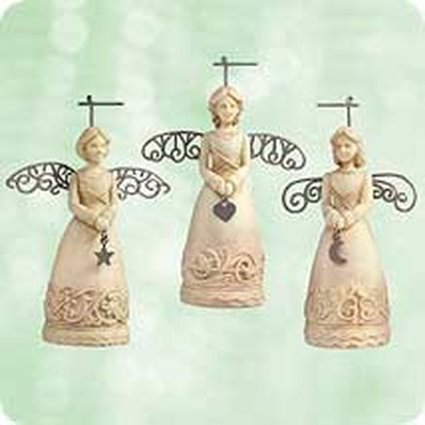 Aunt Krismas 'Angels of Virtue' ornament by Joanne Eschrich. Year: 2003 - N/A series #0. 'Mint In Box' condition.