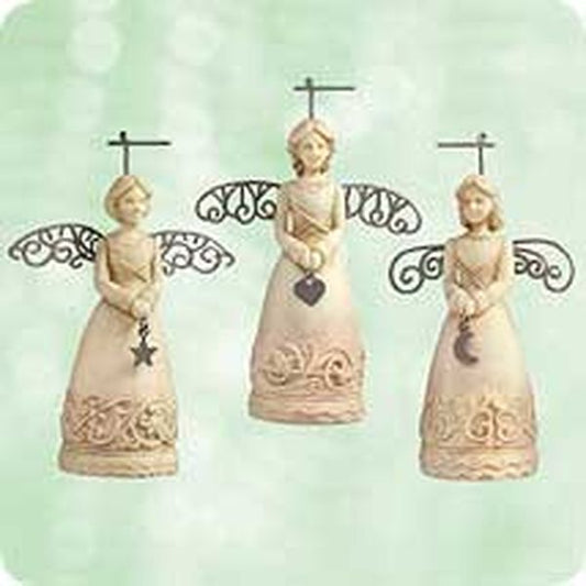 Aunt Krismas 'Angels of Virtue' ornament by Joanne Eschrich. Year: 2003 - N/A series #0. 'Mint In Box' condition.