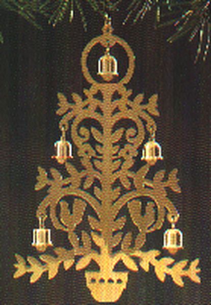 Aunt Krismas 'Tree Chimes' ornament by Ed Seale. Year: 1982 - N/A series #0. 'Mint In Box' condition.