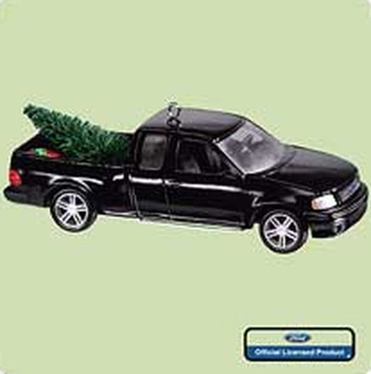 Aunt Krismas '2000 Ford F-150' ornament by Don Palmiter. Year: 2004 - All-American Trucks series #10. 'Mint In Box' condition.