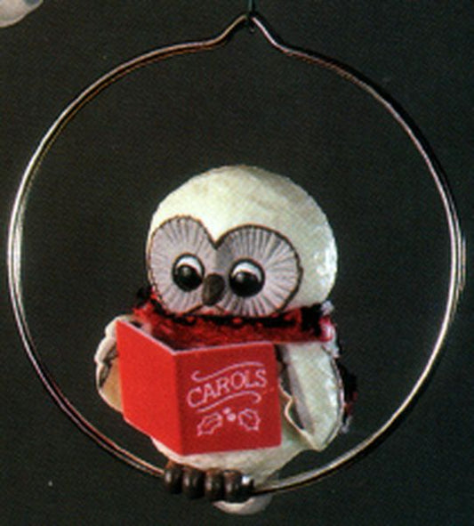 Aunt Krismas 'Caroling Owl' ornament by Ed Seale. Year: 1983 - N/A series #0. 'Mint In Box' condition.