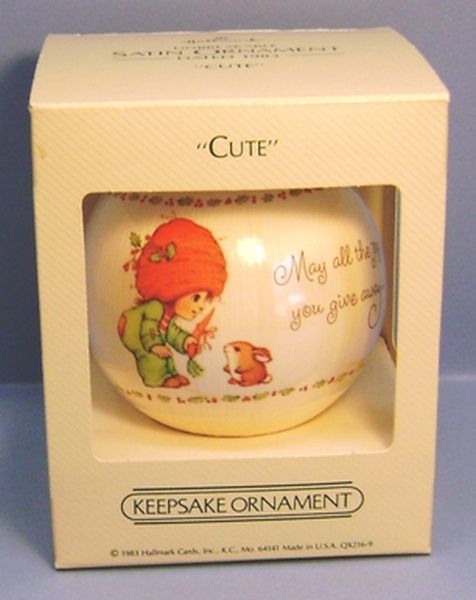 Aunt Krismas 'Christmas Joy' ornament by Hallmark. Year: 1983 - N/A series #0. 'No Box' condition.