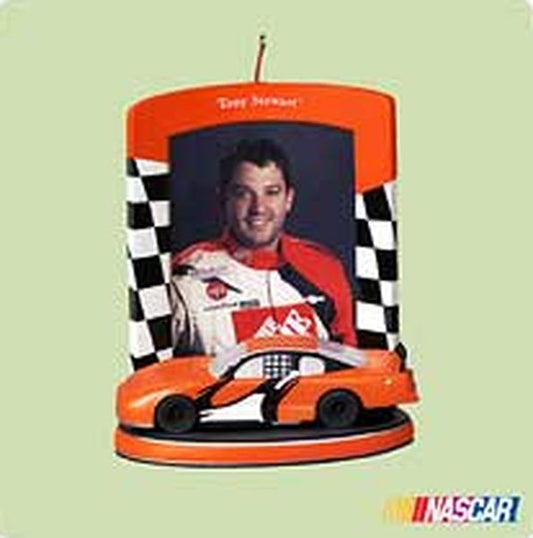 Aunt Krismas 'NASCAR Tony Stewart' ornament by Hallmark. Year: 2004 - NASCAR  series #0. 'Mint In Box' condition.