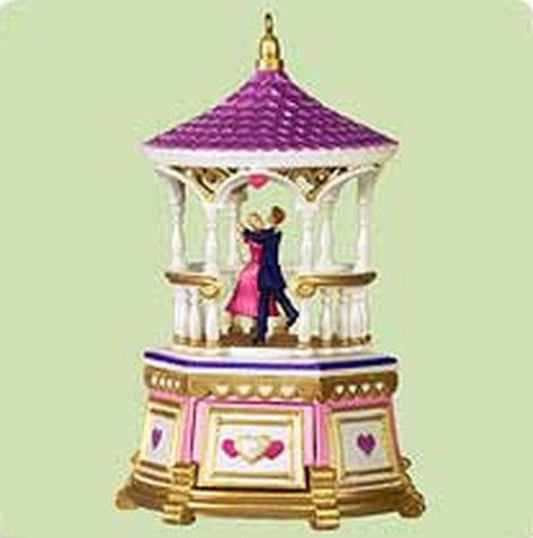 Aunt Krismas 'Jewelry Box Gazebo' ornament by Ken Crow. Year: 2004 - Treasures and Dreams series #3. 'Mint In Box' condition.