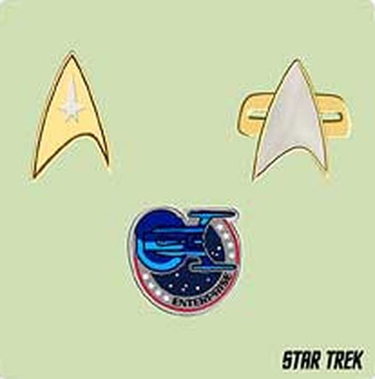 Aunt Krismas 'Star Trek Insignia' ornament by Lynn Norton. Year: 2004 - Star Trek  series #0. 'Mint In Box' condition.