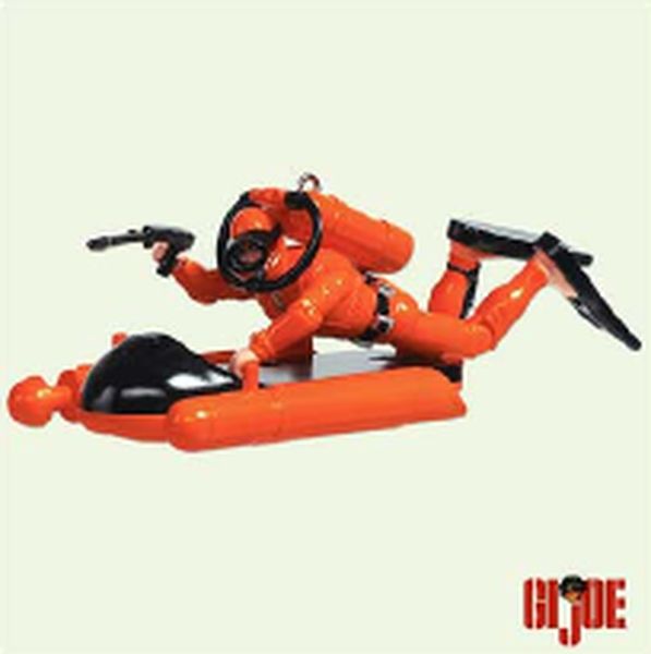 Aunt Krismas 'G.I. Joe' ornament by Hallmark. Year: 2005 - G.I. Joe  series #0. 'Mint In Box' condition.