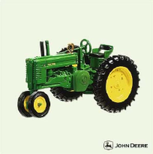 Aunt Krismas 'Model B Tractor' ornament by Hallmark. Year: 2005 - John Deere  series #0. 'Mint In Box' condition.