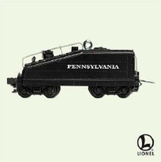 Aunt Krismas 'Pennsylvania B6 Tender' ornament by Hallmark. Year: 2005 - Lionel Train  series #0. 'Mint In Box' condition.