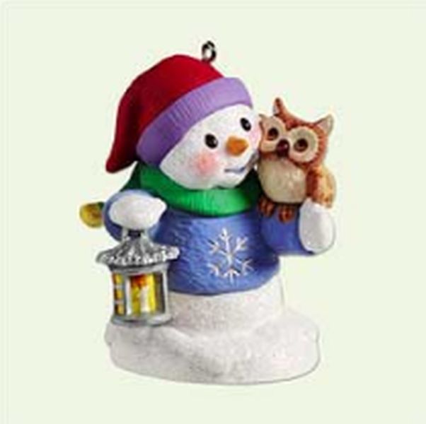 Aunt Krismas 'Snow Buddies' ornament by Tammy Haddix. Year: 2005 - Snow Buddies series #8. 'Mint In Box' condition.