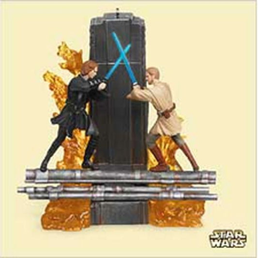 Aunt Krismas 'Anakin Skywalker and Obi-Wan Kenobi' ornament by Kristina Kline. Year: 2006 - Star Wars  series #0. 'Mint In Box' condition.