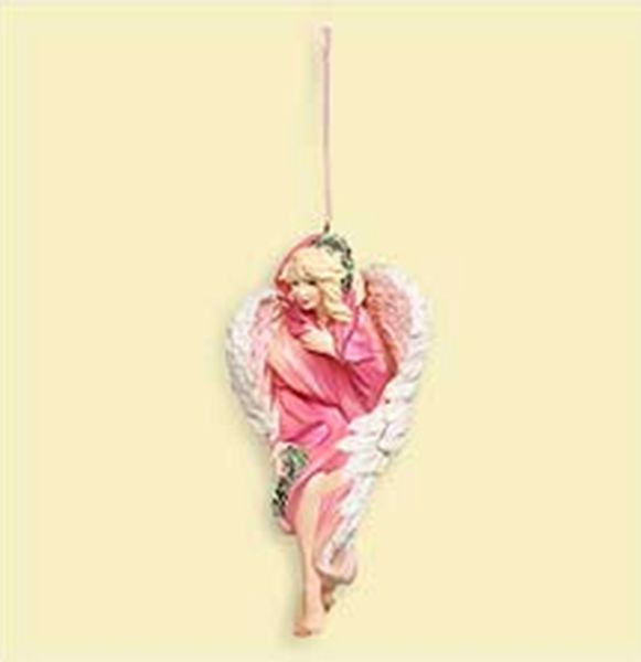 Aunt Krismas 'Angel of Life' ornament by Joyce Lyle. Year: 2006 - Susan G Komen  series #0. 'Mint In Box' condition.