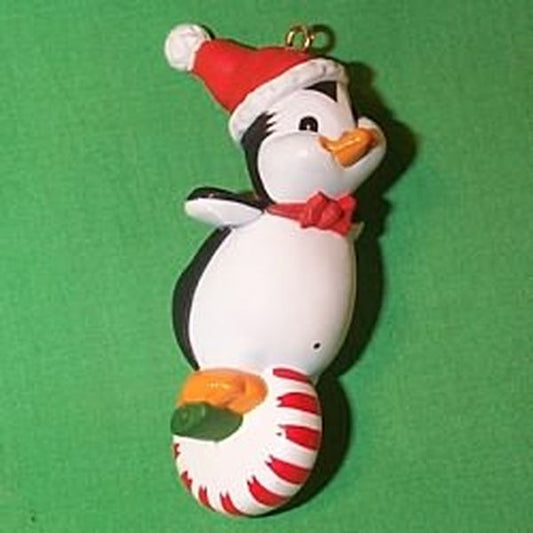 Aunt Krismas 'Peppermint Penguin' ornament by Peter Dutkin. Year: 1983 - N/A series #0. 'Mint In Box' condition.