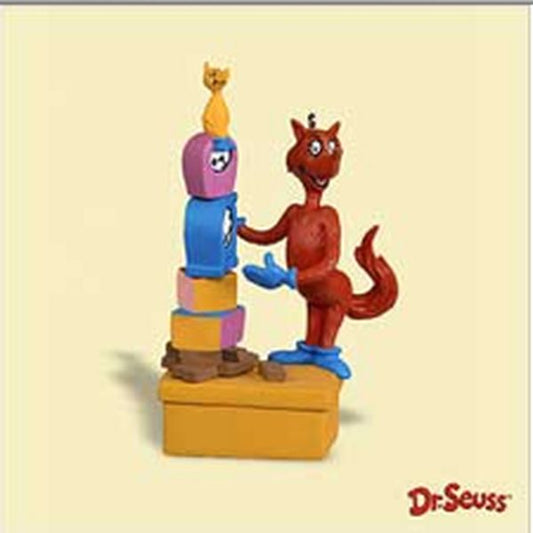 Aunt Krismas 'Fox in Socks' ornament by Nello Williams. Year: 2006 - Dr. Seuss Books series #8. 'Mint In Box' condition.