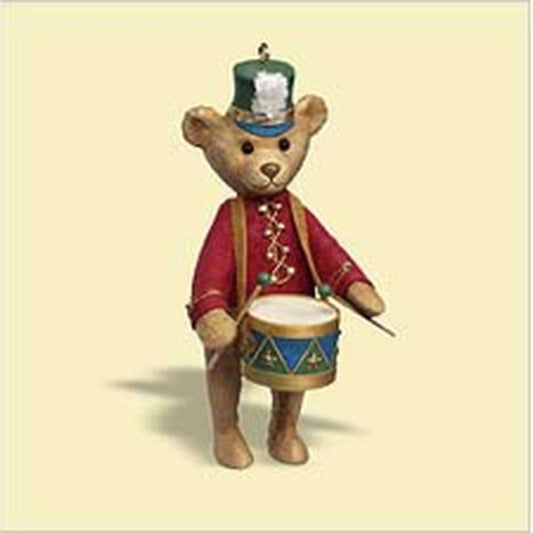 Aunt Krismas 'North Pole Band Teddy' ornament by Katrina Bricker. Year: 2006 - N/A series #0. 'Mint In Box' condition.