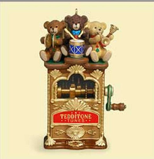 Aunt Krismas 'Teddy Bear Band' ornament by Ken Crow. Year: 2006 - N/A series #0. 'Mint In Box' condition.