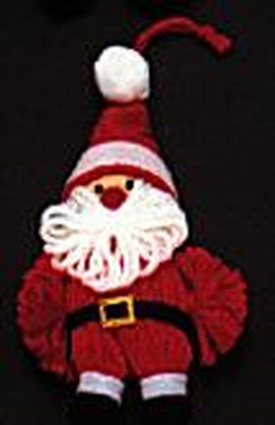 Aunt Krismas 'Santa (Yarn)' ornament by Hallmark. Year: 1975 - N/A series #0. 'No Box' condition.