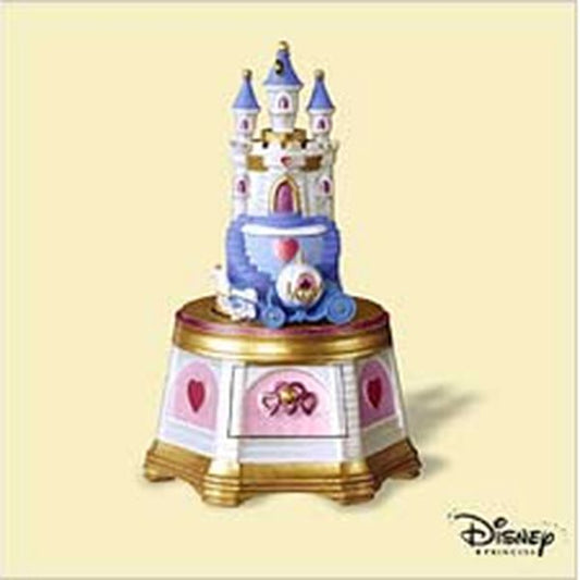 Aunt Krismas 'Jewelry Box Castle' ornament by Ken Crow. Year: 2006 - Treasures and Dreams series #5. 'Mint In Box' condition.