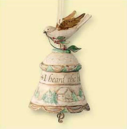 Aunt Krismas 'I Heard the Bells On Christmas Day' ornament by Katrina Bricker. Year: 2006 - Yuletide Harmony Collection  series #0. 'No Box' condition.