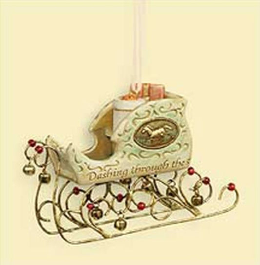 Aunt Krismas 'Jingle Bells' ornament by Joanne Eschrich. Year: 2006 - Yuletide Harmony Collection  series #0. 'Mint In Box' condition.