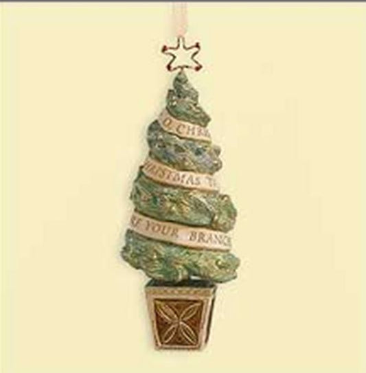 Aunt Krismas 'O Christmas Tree' ornament by Katrina Bricker. Year: 2006 - Yuletide Harmony Collection  series #0. 'Mint In Box' condition.