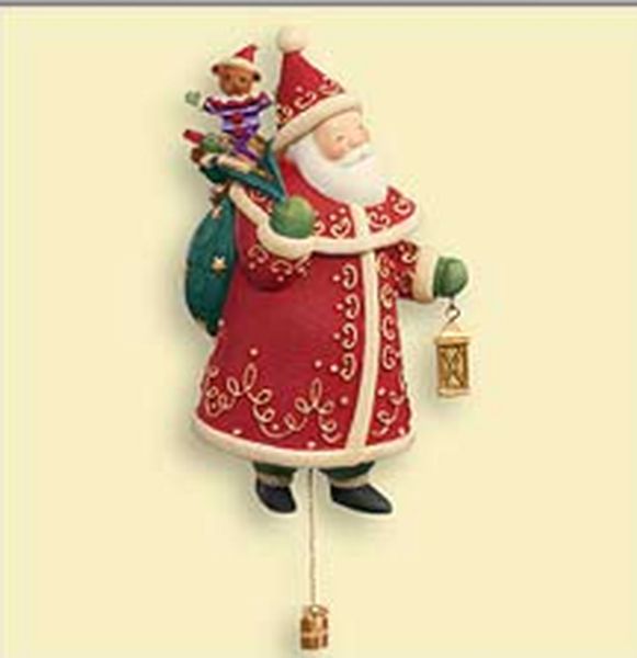 Aunt Krismas 'Santa' ornament by Joyce Lyle. Year: 2006 - Yuletide Treasures series #1. 'Mint In Box' condition.