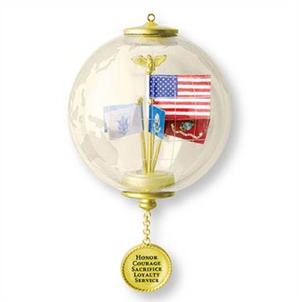 Aunt Krismas 'A World of Freedom' ornament by Hallmark. Year: 2007 - N/A series #0. 'Mint In Box' condition.