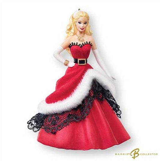 Aunt Krismas 'Celebration Barbie' ornament by Patricia Andrews. Year: 2007 - Celebration Barbie series #8. 'Mint In Box' condition.