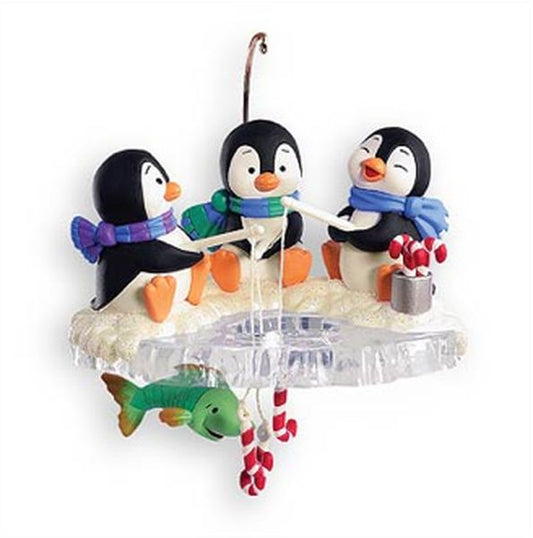 Aunt Krismas 'Chilly Fishy Fun' ornament by Kristina Kline. Year: 2007 - N/A series #0. 'Mint In Box' condition.