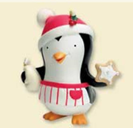 Aunt Krismas 'Skip' ornament by Hallmark. Year: 2007 - South Pole Pals  series #0. 'Mint In Box' condition.